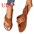 2026 Women New Fashionable Flat Heel Casual Women's Sandals
