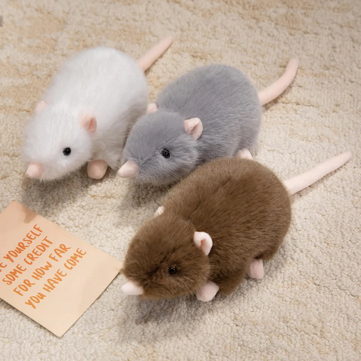30/50/70/100cm Big Size New Soft Plush Simulation Mouse Doll Stuffed Rat Toy Party Pop Birthday Gift Zoo Souvenir